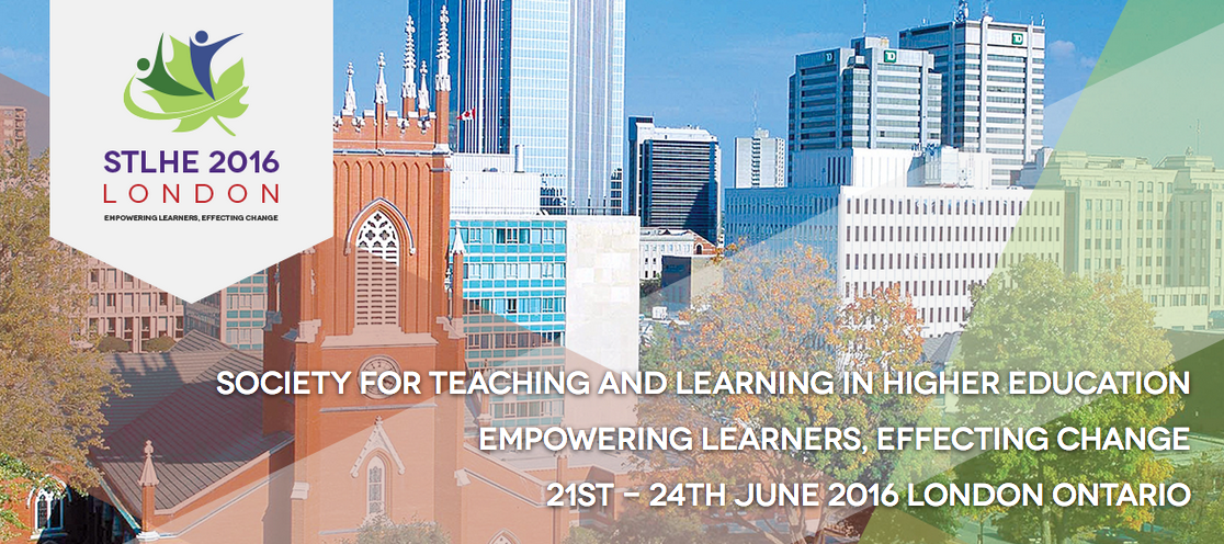 Society of Teaching and Learning in Higher Education Conference 2016 logo
